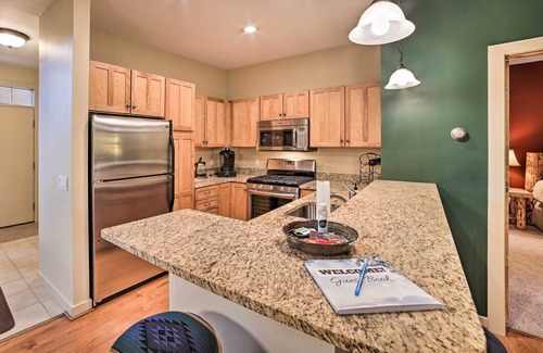 Bellaire Apartment | Ski-in/ski-out! Cozy Bellaire Resort Retreat!
