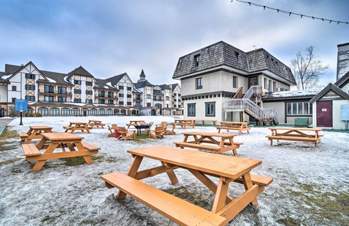 Boyne Falls Apartment | Ski-In/Ski-Out Getaway at Boyne Mountain Resort