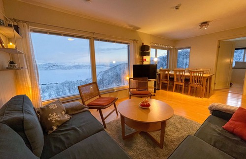 Riksgransen Apartment | Ski in ski out Lägenhet med Fantastisk Utsikt