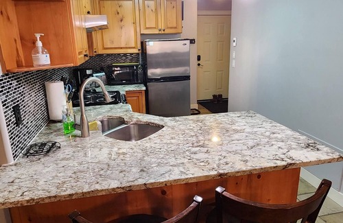 Sun Peaks Condo | Ski-in|Ski-out, Renovated 1 king bedroom, 2 bath, private hot tub in Snow Creek