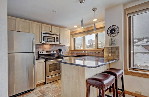 Peak 9 Condo | Ski-in/ski-out Studio W/snowy Alpine Views - Walk To Main St Studio Bedroom Condo by RedAwning