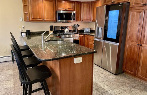 North Troy Condo | Ski-in, ski-out Village Condo at Jay Peak Resort