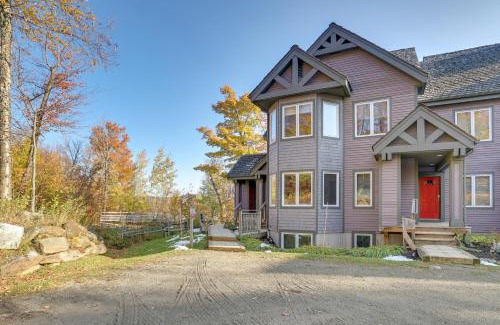 North Troy Apartment | Ski-InandSki-Out at Jay Peak Resort Condo!