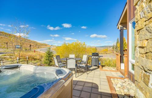 Silvercreek House | Ski-InandSki-Out Granby Townhouse with Private Hot Tub
