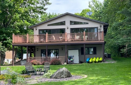 Mosinee Cabin | Skipping Rock Retreat on Fully Recreational Lake