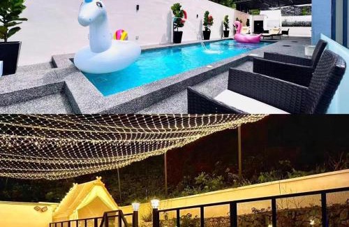 Bukit Beruang Villa | SKVilla private pool+ktv+bbq+starview up to 35pax