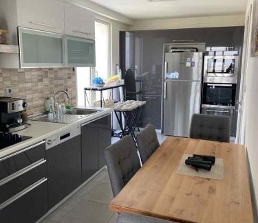 Skopje Region Apartment | Sky-High 1BR 30 Floor Spa,Gym Cevahir Tower A