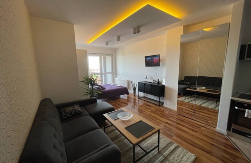 West Pomeranian Voivodeship Apartment | Sky View Apartments Szczecin, Beautiful view of the city