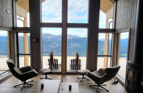 Kviteseid House | Skyhytte Vradal, Bergpanorama und Seeblick - Erholung - Wandern - Skipiste