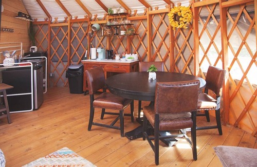 Dripping Springs Apartment | Skylight Serenity, Yurt in the trees w TX stars!