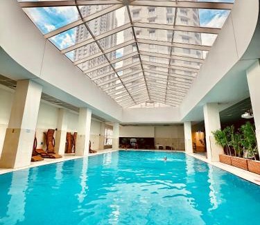 Skopje Region Apartment | Skyline Retreat Apartment at Sky Towers with Spa and Fitness Access