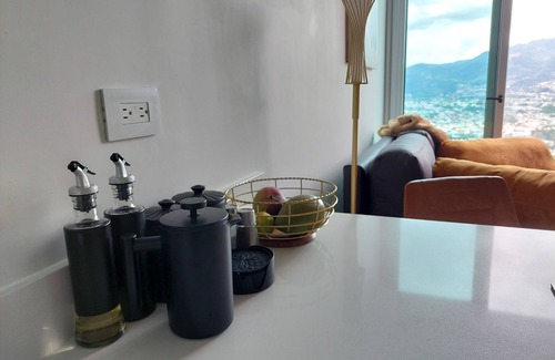 San Jose Apartment | Skyline Retreat Top Floor 1BR Apartment with Mountain Views