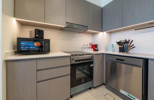 Mirdif House | Skyline Serenity Breathtaking Full Burj Khalifa View from a High Floor 3905
