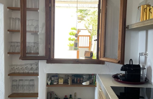 Skiros House | Skyros Village I Modern Greek vacation home on the rock with sea view