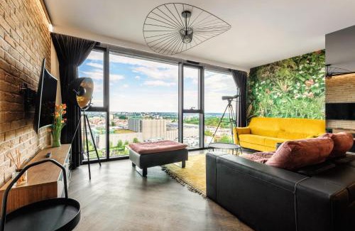 Srodmiescie Apartment | SkyView Suite - Niepowtarzalny widok i basen