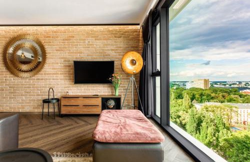 Srodmiescie Apartment | SkyView Suite - Niepowtarzalny widok i basen