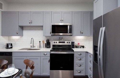 Southtown Apartment | Sleek 1BR w/Gym, Parking Near Rvrwalk & Dome