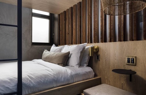 Lower State House | Sleek and Modern Bunk Room on Santa Barbara's State Street!