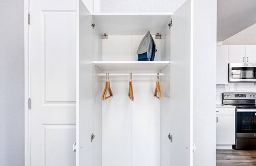 Capitol Hill Apartment | Sleek Capitol Hill 1BR w/ W/D, 4 blocks from Cheesman Park, by Blueground