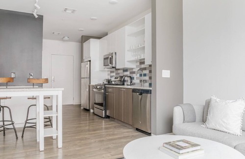 East Cambridge Apartment | Sleek East Cambridge 2BR w/Gym & W/D, near Lechmere T, by Blueground
