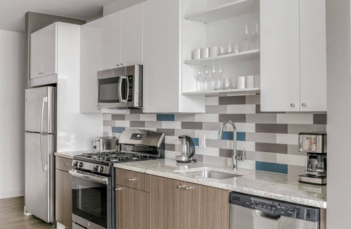 East Cambridge Apartment | Sleek East Cambridge 2BR w/Gym & W/D, near Lechmere T, by Blueground