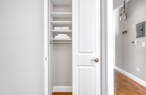 Alphabet City Apartment | Sleek East Village 2BR w/W/D, near great restaurants, by Blueground