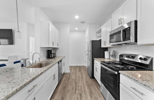 Orange Park Apartment | Sleek Escape: Modern 3 BR Jacksonville Condo