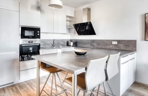 Bonnevoie Apartment | Sleek Howald 1BR w/ Elevator, nr bus station, by Blueground