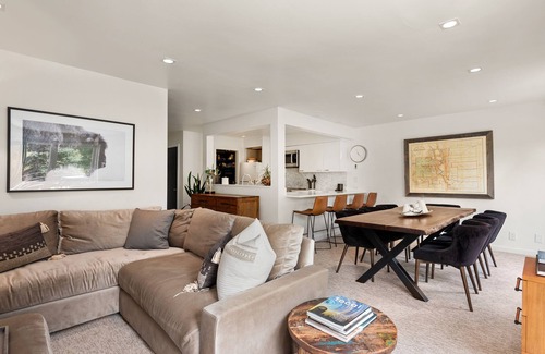 Snowmass Village Condo | Sleep 8 in Mountain Facing, Modern Snowmass Condo on Golf Course