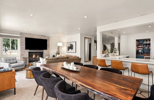 Snowmass Village Condo | Sleep 8 in Mountain Facing, Modern Snowmass Condo on Golf Course