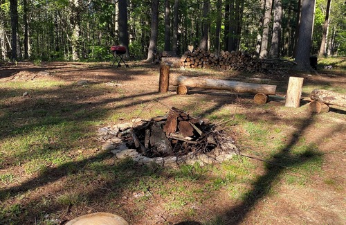 Ironto RV Rental | Sleep under the trees in a Native American Tipi - off-grid glamping experience!