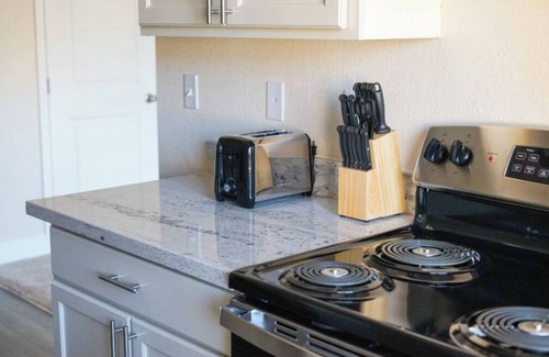 Oklahoma City Apartment | Sleepover : Secluded 1BD/1BA + Gym - OKC