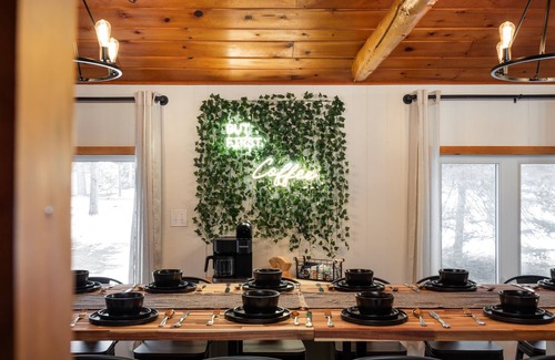 South Branch Cabin | Sleeps 14! Hot Tub, GAME ROOM, ORV Trails & EASY lake access!