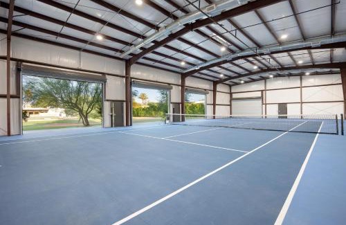 Bermuda Dunes Villa | Sleeps 20 Architectural Mansion w Pool Indoor Tennis Court Game Room Starlight Estate by AvantStay
