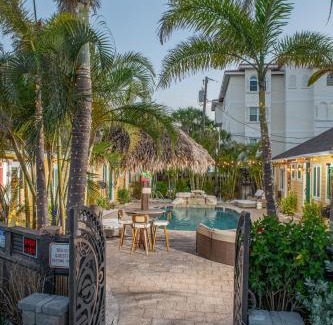Madeira Beach Villa | Sleeps 24 Steps to the Beach Heated Pool 7BR 7BA