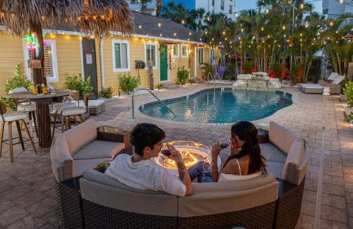 Madeira Beach Villa | Sleeps 24 Steps to the Beach Heated Pool 7BR 7BA