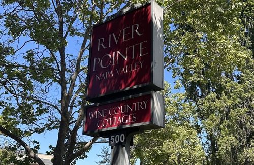 Napa Cottage | Sleeps 4! 1 Queen Size Bed with fold out couch. Unit has fridge, stove/microwave