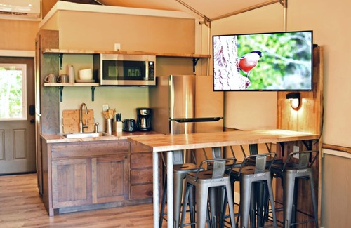 Seguin Cabin | Sleeps 6! Brand new Cabin with many amenities: Pool, hot tub, kayaking! - SG7