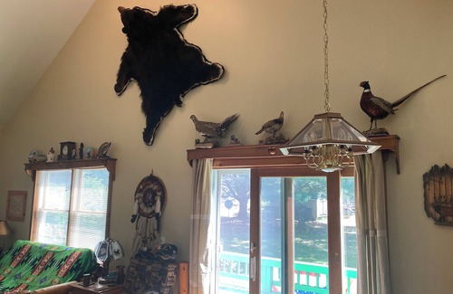 Parrott Point House | Sleeps 8,1 block to Mullet Lake. Pet friendly.