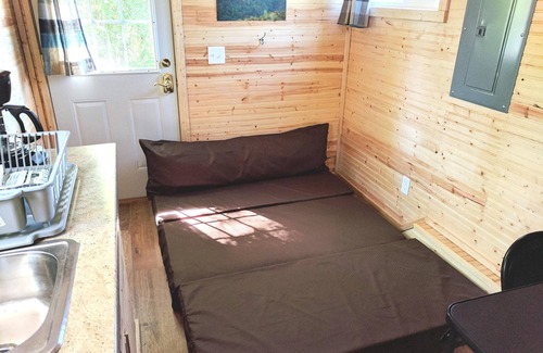 Lansing Hotel | Sleeps up to 2, electric, water, kitchenette, full bathroom, air conditioned/heated