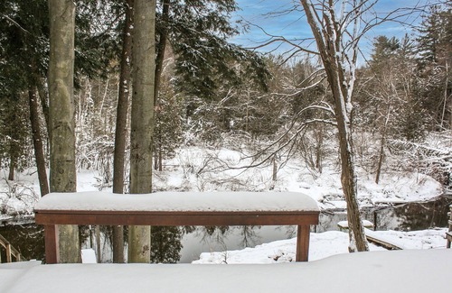 Marion Cabin | Sleepy Riverfront Cabin on Middle Branch River - 5 min from Marion - 20 min from cadillac/lake city