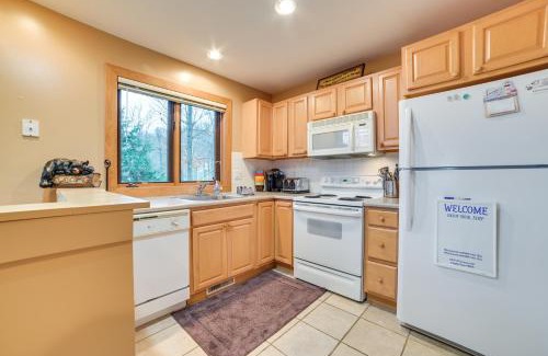 Boyne Falls Apartment | Slopeside Boyne Mtn Resort Condo with Deck!