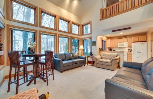 Boyne Falls Apartment | Slopeside Boyne Mtn Resort Condo with Deck!