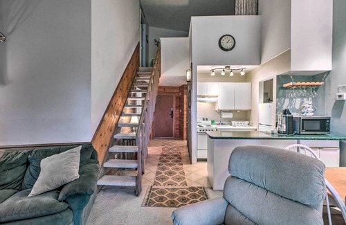 Wintergreen Condo | Slopeside Condo w/Balcony & Ski Hill Views!