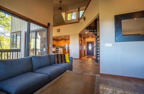 Beech Mountain Ski Chalet | Slopeside is just steps to Beech Mountain Resort and Ski Village! Amazing Views!