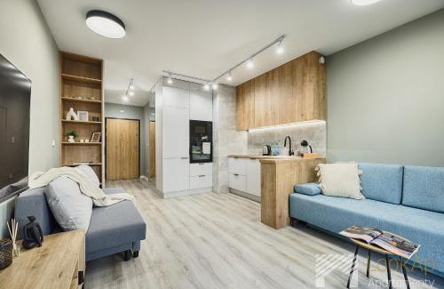 Lodz Apartment | Slovianka Modern Studio by LookAp - darmowy parking, Jacuzzi i basen!