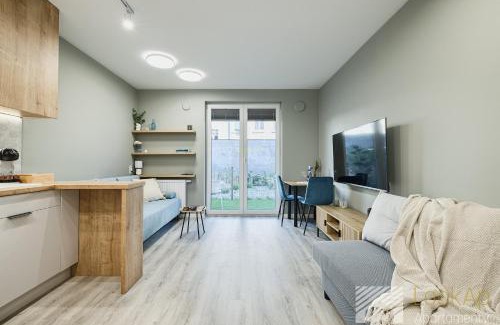 Lodz Apartment | Slovianka Modern Studio by LookAp - darmowy parking, Jacuzzi i basen!
