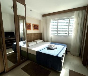 Setor Hoteleiro Norte Apartment | SM1214 Flat com excelente localização em região central