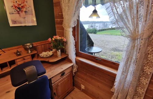 Fitjar Apartment | Small Basement Apartment Private Entrance Nice View