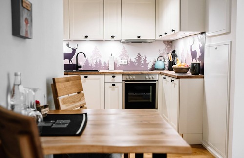 Villingen-Schwenningen Apartment | Small Black Forest apartment with balcony, elevator and garage